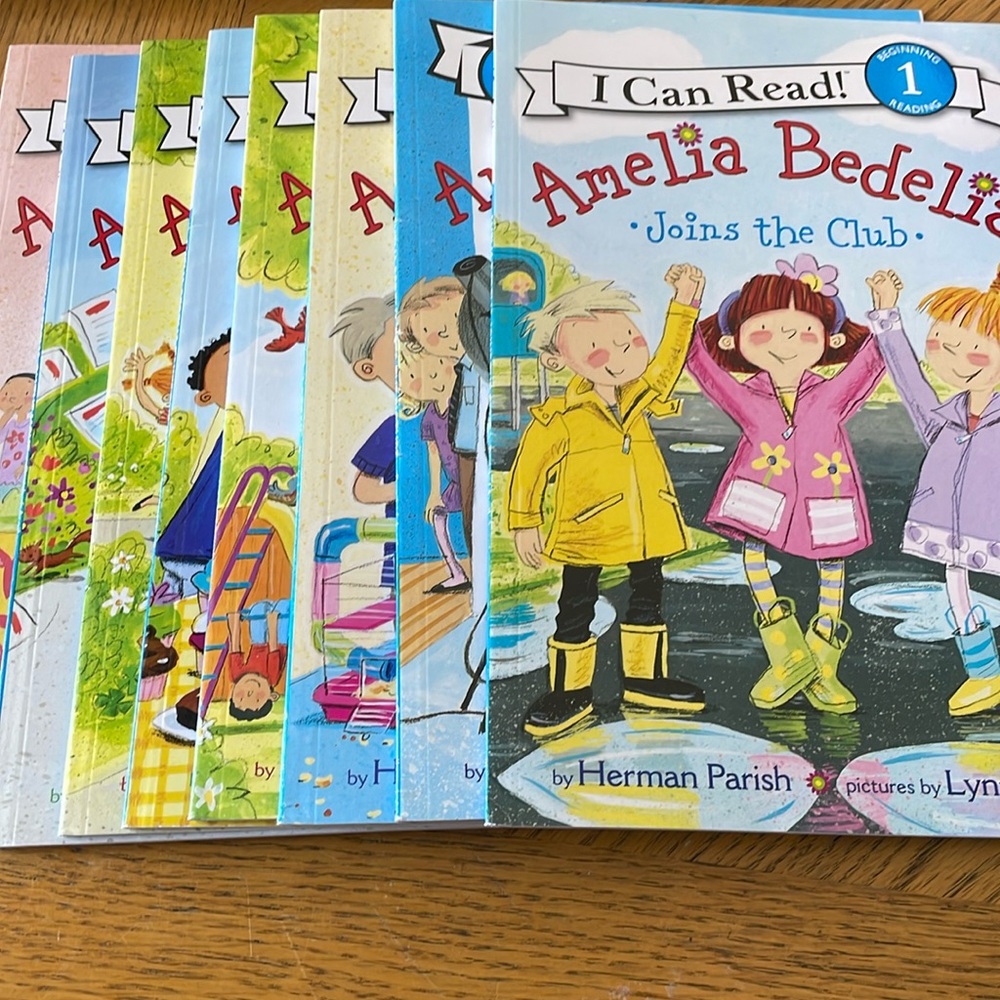 8 Amelia Bedelia I can Read! Beginning Reading Books BRAND NEW